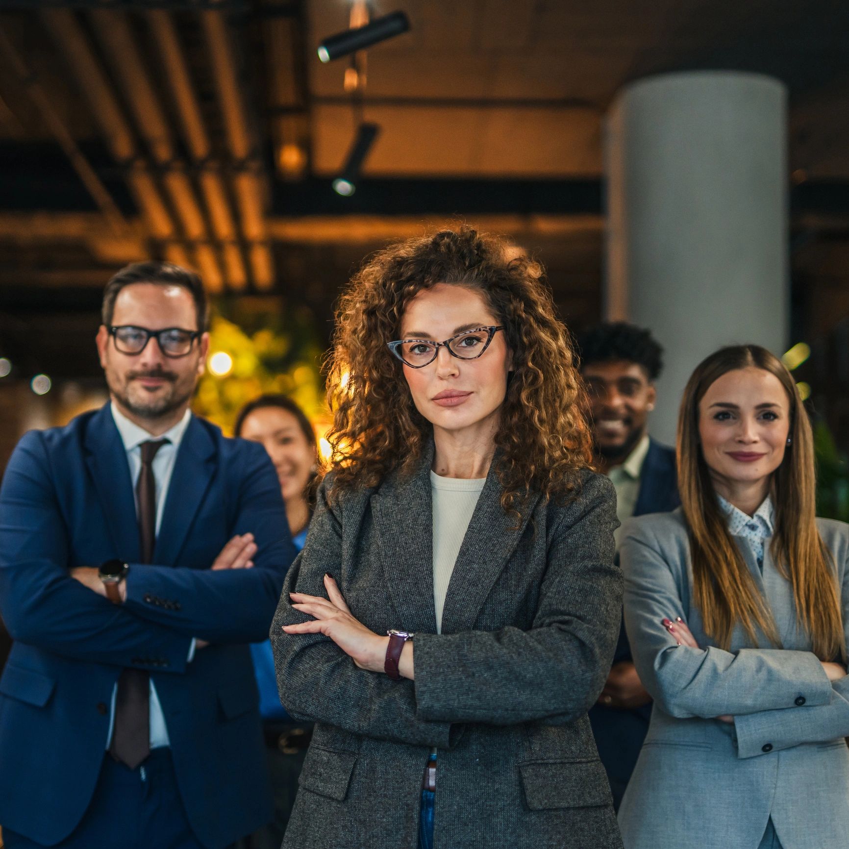 Team portrait representing training and consulting professionals