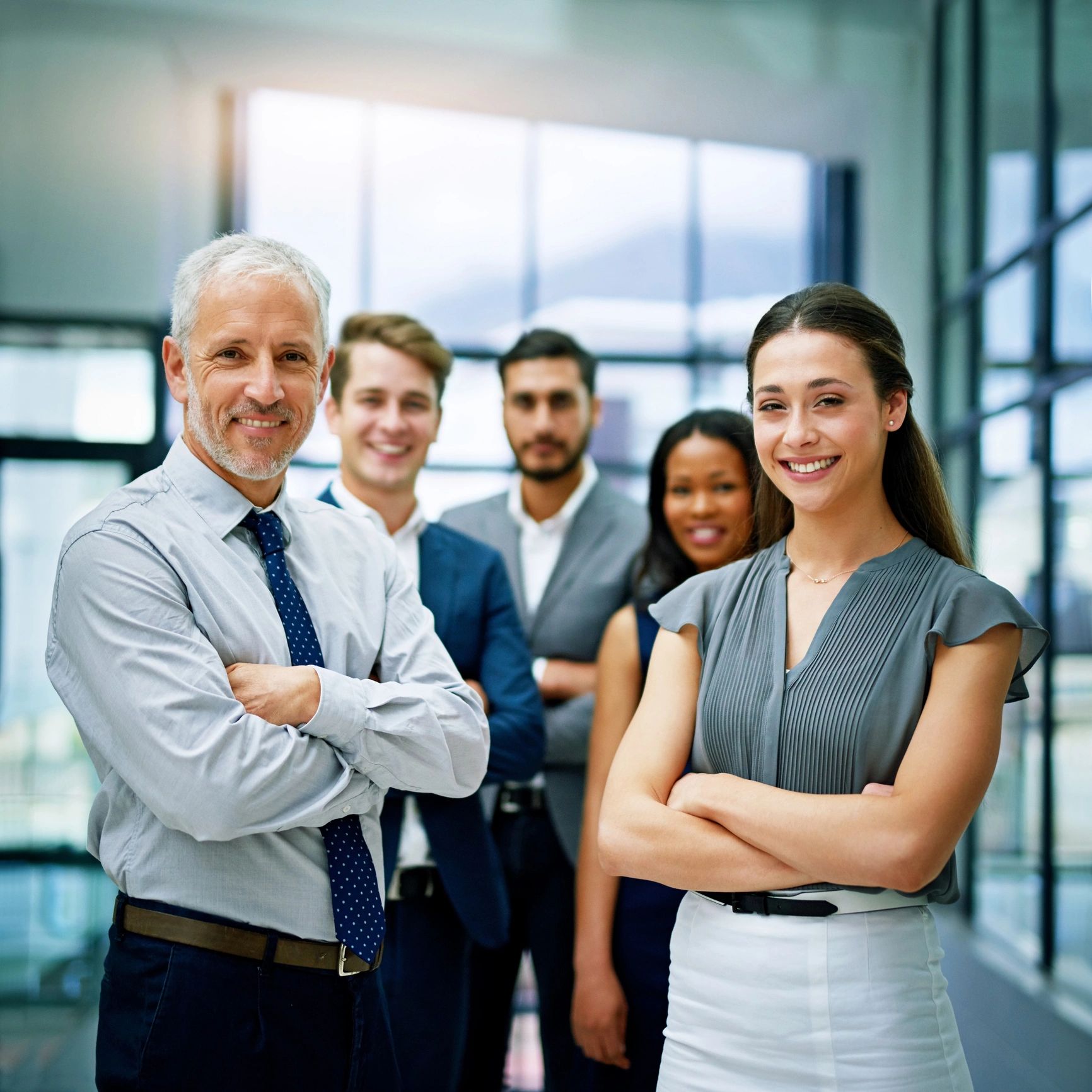 Team portrait representing content production specialists